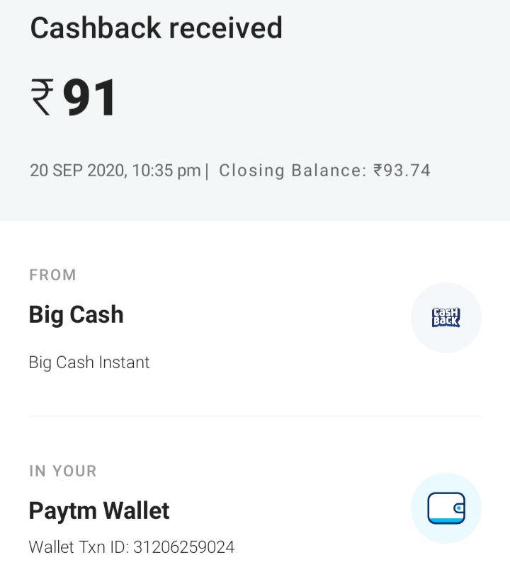 BigCash App Refer payment
