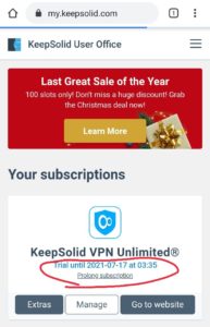 KeepSolid Premium VPN Free