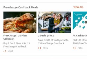 Freecharge Recharge Cashback Offer