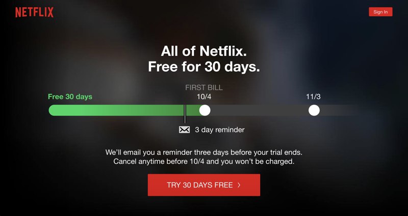 Netflix Free Premium Subscription in India