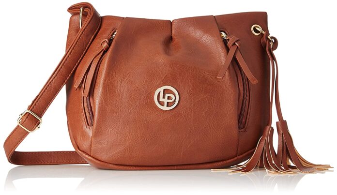 Lino Perros Women's Artificial Leather Sling bag @589